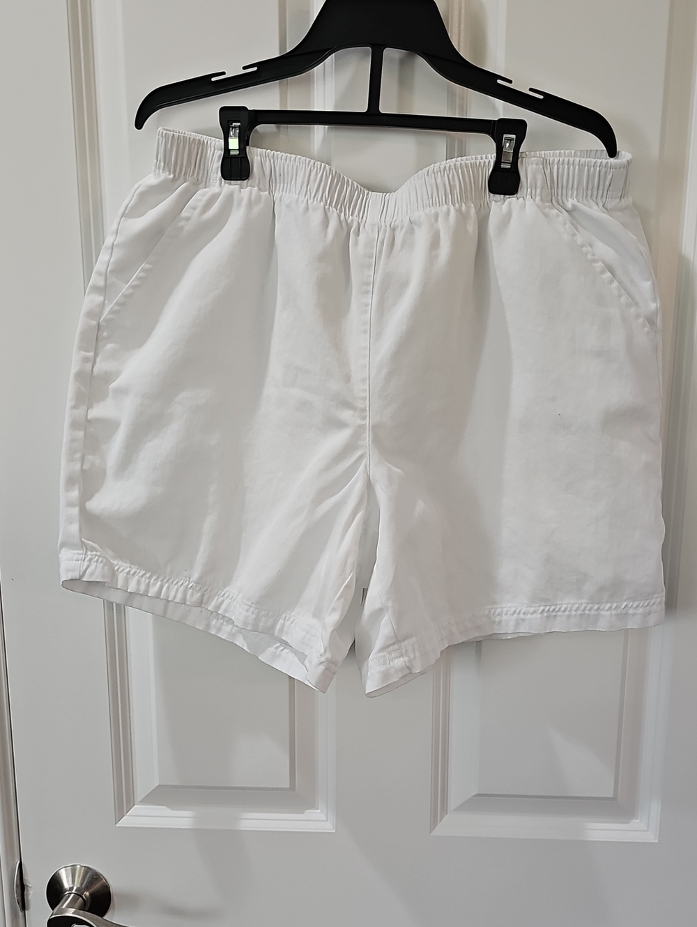 White Stag White Elastic-Waist Bermuda Shorts